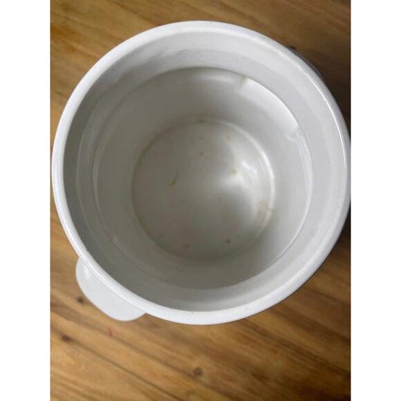 Vintage 1979 FTD Hand Painted Floral Canister Made in Portugal - Picture 5 of 6